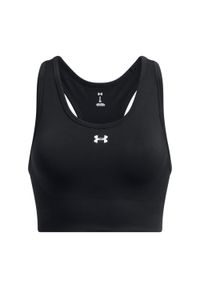 Brassiera bezszwowa o średnim wsparciu dla kobiet Under Armour Vanish. Kolor: czarny, biały, wielokolorowy