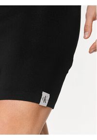 Calvin Klein Jeans Sukienka letnia Archive J20J223049 Czarny Slim Fit. Kolor: czarny. Materiał: wiskoza. Sezon: lato #3