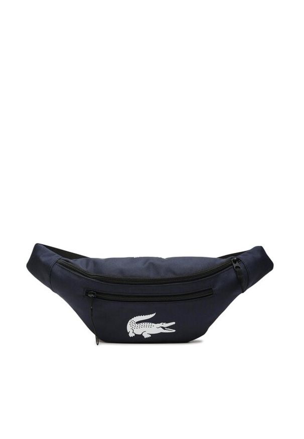 Lacoste Saszetka nerka NH4309UG021 Granatowy. Kolor: niebieski. Materiał: materiał