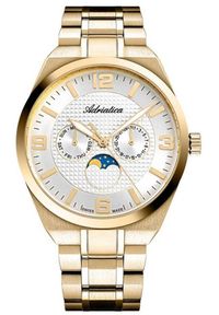 Zegarek męski Adriatica A8343.1153QF złoty. Kolor: złoty #1