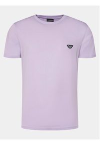 Emporio Armani Underwear T-Shirt 211818 4R463 08990 Fioletowy Regular Fit. Kolor: fioletowy. Materiał: bawełna #2