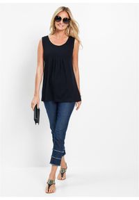 bonprix - Długi top. Kolor: czarny. Długość: długie. Styl: elegancki #2