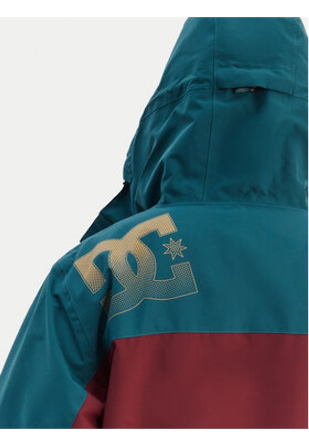 DC Shoes Kurtka narciarska Defiant ADYTJ03089 Bordowy Regular Fit. Kolor: czerwony. Materiał: syntetyk. Sport: narciarstwo