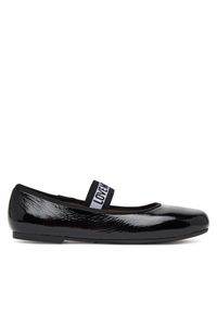 Love Moschino - Baleriny LOVE MOSCHINO. Kolor: czarny