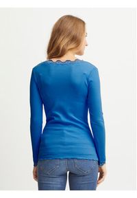 Fransa Bluzka 20607461 Niebieski Regular Fit. Kolor: niebieski. Materiał: bawełna