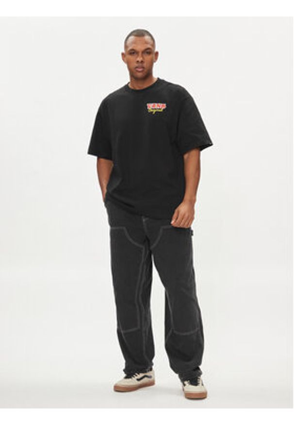 Vans T-Shirt Og Summer Loose Ss VN000JK4 Czarny Regular Fit. Kolor: czarny. Materiał: bawełna