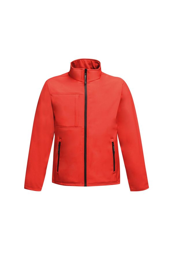 Regatta - Męska Kurtka Soft Shell Octagon II. Kolor: czerwony, wielokolorowy, czarny
