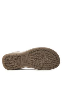 skechers - Skechers Sandały Reggae Slim-Stretch Flex 163460/TPE Beżowy. Kolor: beżowy #5