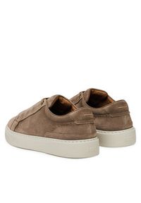 BOSS Sneakersy GaryTenn 50534292 Beżowy. Kolor: beżowy. Materiał: zamsz, skóra #5