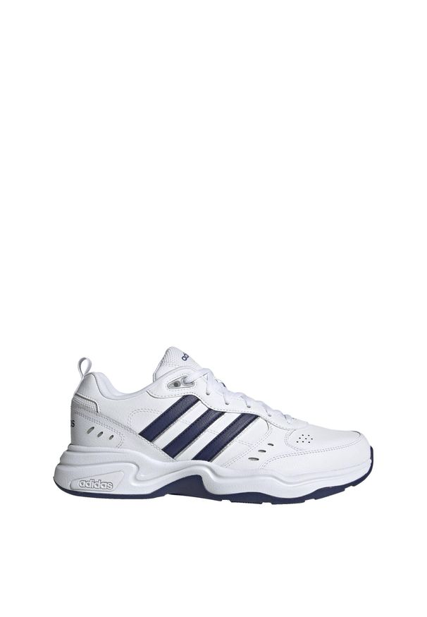 Adidas - Strutter Shoes. Kolor: biały, wielokolorowy, niebieski, szary