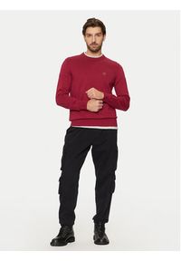 BOSS - Boss Sweter Kanovano 50471343 Czerwony Regular Fit. Kolor: czerwony. Materiał: bawełna #4