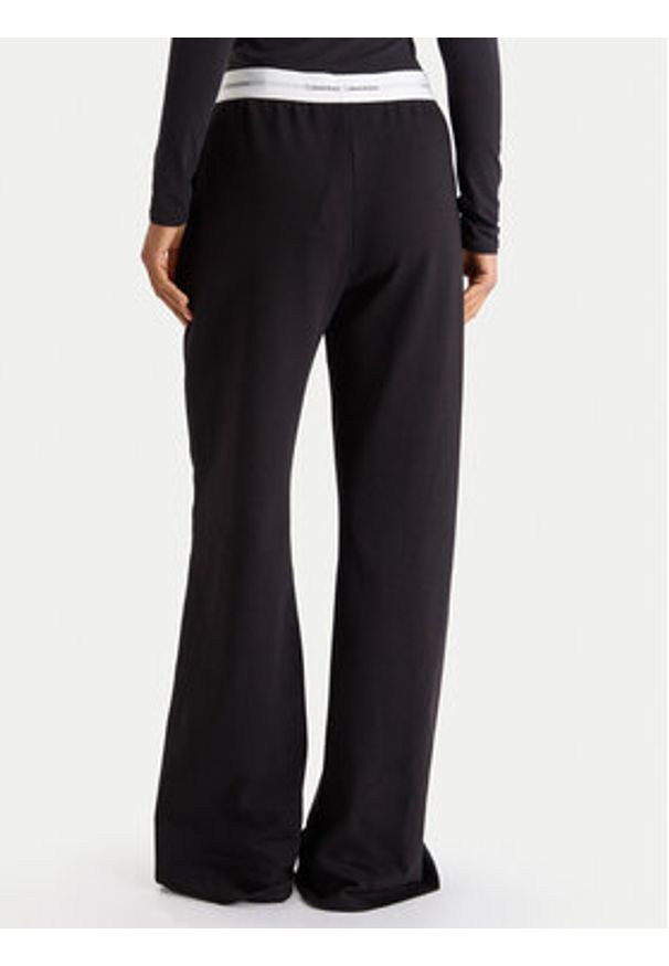Calvin Klein Underwear Spodnie piżamowe LV00QS7518 Czarny Regular Fit. Kolor: czarny. Materiał: bawełna