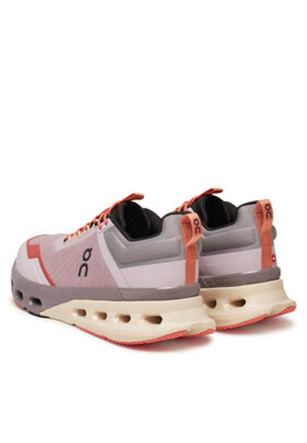 On Sneakersy Cloudnova X 3WE30413102 Fioletowy. Kolor: fioletowy. Materiał: materiał