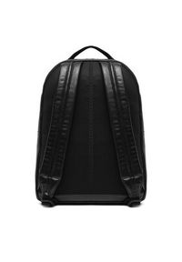 Calvin Klein Jeans Plecak Tumbled Zip Top Backpack43 Pu K50K512989 Czarny. Kolor: czarny. Materiał: skóra