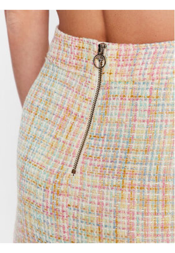 JOOP! Spódnica ołówkowa 30035995 Écru Slim Fit. Materiał: syntetyk