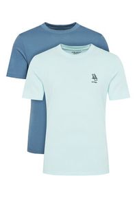 Blend T-Shirt 20718848 Turkusowy Regular Fit. Kolor: turkusowy. Materiał: bawełna #3