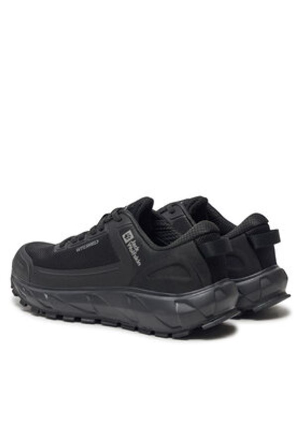Jack Wolfskin Sneakersy 4065441 Czarny. Kolor: czarny. Materiał: materiał