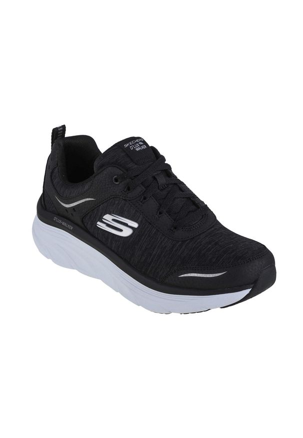 skechers - Buty sportowe Sneakersy damskie, Skechers D'Lux Walker-Cool Groove. Kolor: czarny. Sport: turystyka piesza