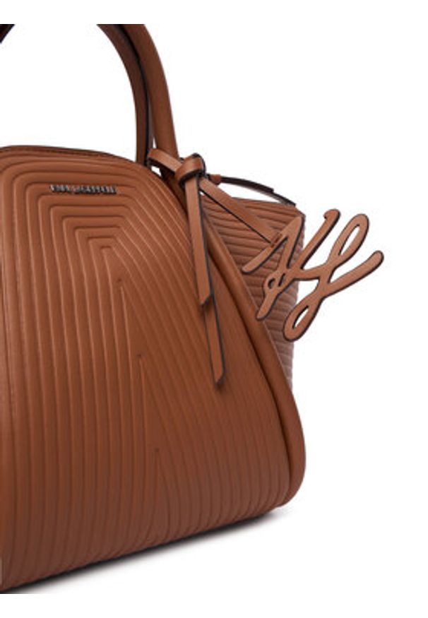 Karl Lagerfeld - KARL LAGERFELD Torebka B1W30044 Brązowy. Kolor: brązowy. Materiał: skórzane