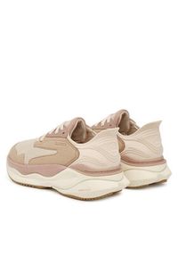 Clarks Sneakersy Clarks Pace. 26184591 Beżowy. Kolor: beżowy. Materiał: zamsz, skóra #4