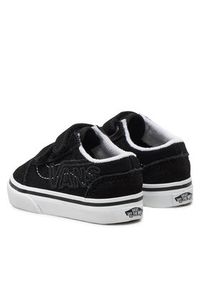 Vans Tenisówki Old Skool V VN000CPZBLK1 Czarny. Kolor: czarny. Materiał: skóra, zamsz #5