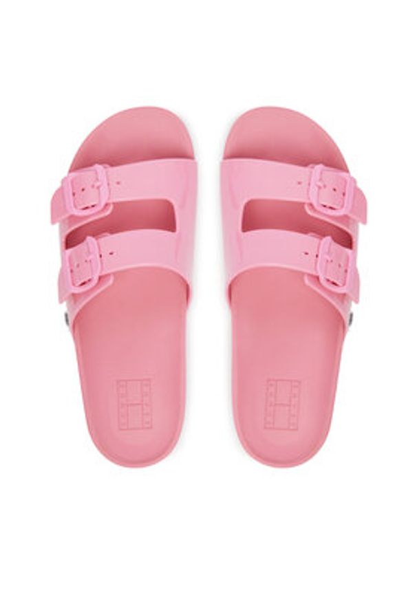 Tommy Jeans Klapki Tjw Comfort Jelly Slides EN0EN02974 Różowy. Kolor: różowy. Materiał: syntetyk