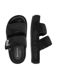 Juicy Couture Klapki CEO-WSS21515-02 Czarny. Kolor: czarny. Materiał: materiał #4
