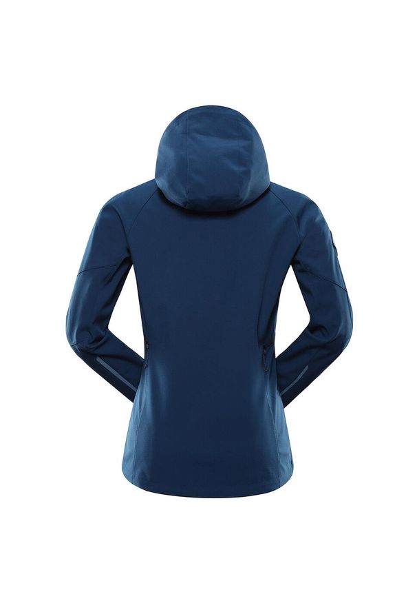 ALPINE PRO - Kurtka softshell damska Alpine Pro Esprita. Kolor: niebieski. Materiał: softshell. Sport: turystyka piesza