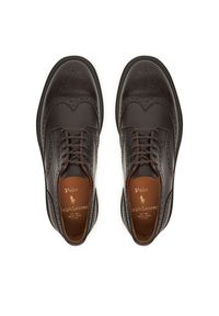 Polo Ralph Lauren Półbuty 811974129003 Brązowy. Kolor: brązowy. Materiał: skóra #4