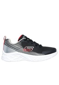 skechers - Sneakersy dla dzieci Skechers Microspec II. Okazja: na uczelnię. Zapięcie: sznurówki. Kolor: szary, czarny, wielokolorowy. Materiał: tkanina, materiał, syntetyk, guma. Szerokość cholewki: normalna. Model: Skechers Sport. Sport: joga i pilates #1