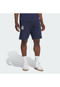 Adidas - Szorty Real Madrid US Pack. Kolor: biały, wielokolorowy, niebieski. Materiał: bawełna
