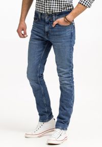 Mustang - MUSTANG VEGAS SLIM MĘSKIE SPODNIE JEANSOWE JEANSY DŻINSY DENIM BLUE 1015350 5000 682 #5