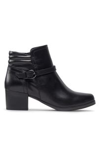 Botki Caprice. Kolor: czarny #1