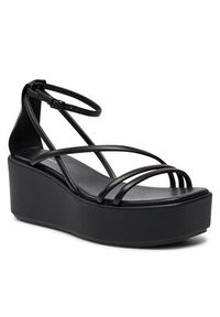 Calvin Klein Sandały Wedge Sandal 30 Lth HW0HW01949 Czarny. Kolor: czarny #4