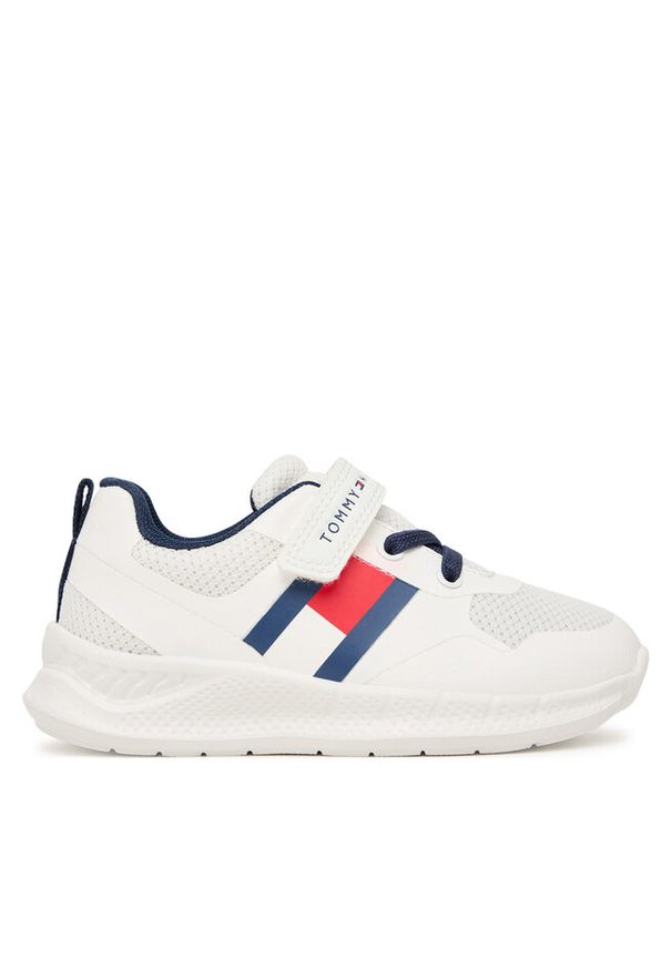 TOMMY HILFIGER - Sneakersy Tommy Hilfiger. Kolor: biały