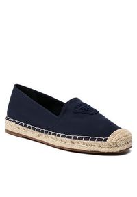 Emporio Armani Espadryle XVSS03 XN742 N151 Granatowy. Kolor: niebieski. Materiał: materiał #7