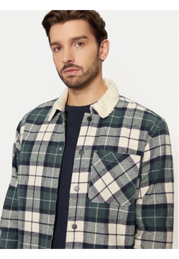 Jack & Jones - Jack&Jones Kurtka przejściowa Zac Teddy 12258432 Beżowy Relaxed Fit. Kolor: beżowy. Materiał: bawełna