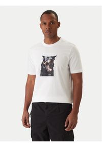 BOSS T-Shirt Dobermann 50558965 Biały Regular Fit. Kolor: biały. Materiał: bawełna #1