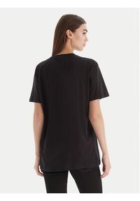 Versace Jeans Couture T-Shirt 79GAHT05 CJ00T Czarny Regular Fit. Kolor: czarny. Materiał: bawełna #9