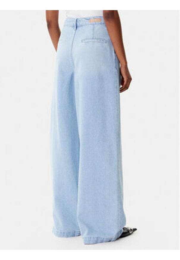 Armani Exchange Jeansy XW001105 AF14494 MB003 Niebieski Wide Leg. Kolor: niebieski