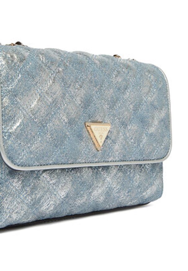 Guess Torebka Giully II HWDG96 73200 Niebieski. Kolor: niebieski