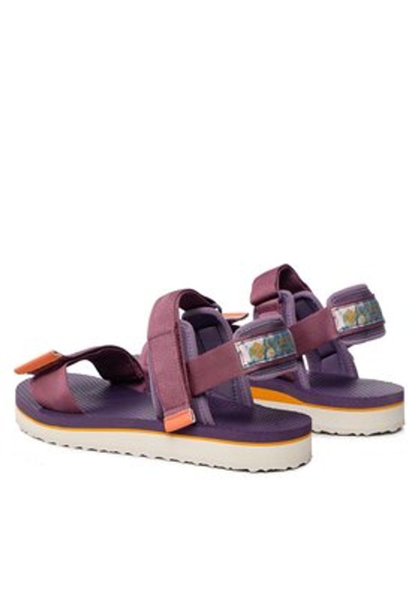 columbia - Columbia Sandały Via Desert Nights BL9018 Bordowy. Kolor: czerwony. Materiał: materiał