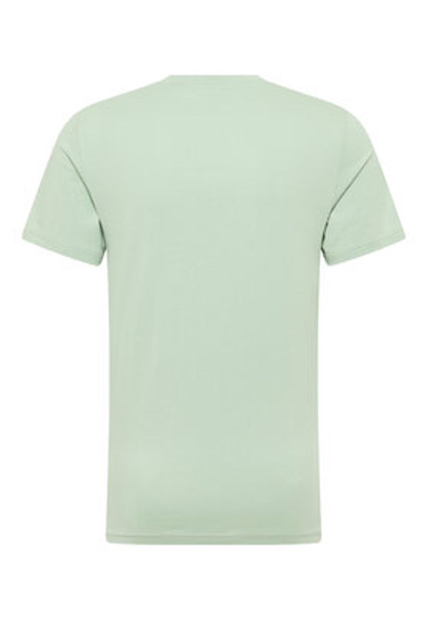 Mustang T-Shirt Austin 1016492 Zielony Regular Fit. Kolor: zielony. Materiał: bawełna