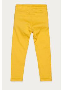 OVS - Spodnie dziecięce 104-140 cm. Kolor: żółty. Materiał: bawełna, denim, elastan, tkanina, poliester. Wzór: gładki #2