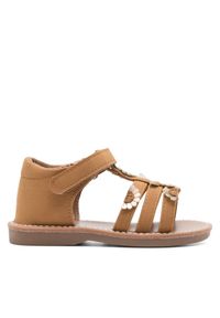 Sandały Nelli Blu. Kolor: brązowy