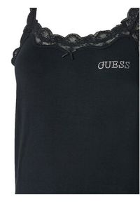 Guess Piżama O5RG04 KBBU1 Czarny Regular Fit. Kolor: czarny. Materiał: bawełna #10