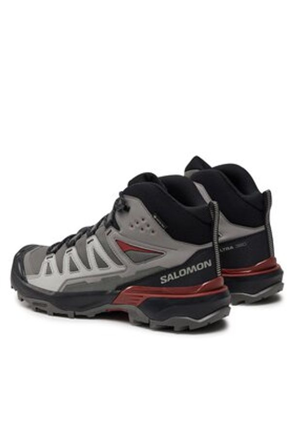 salomon - Salomon Trekkingi X Ultra 360 Mid GORE-TEX L47447800 Szary. Kolor: szary. Materiał: mesh, materiał. Technologia: Gore-Tex. Sport: turystyka piesza