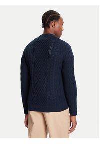 Tommy Jeans Sweter DM0DM22101 Granatowy Regular Fit. Kolor: niebieski. Materiał: bawełna #3