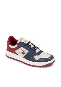 Tommy Jeans Sneakersy Tjm Basket Premium Color EM0EM01256 Niebieski. Kolor: niebieski. Materiał: skóra #5