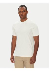 United Colors of Benetton - United Colors Of Benetton T-Shirt 36JGU105U Beżowy Relaxed Fit. Kolor: beżowy. Materiał: bawełna